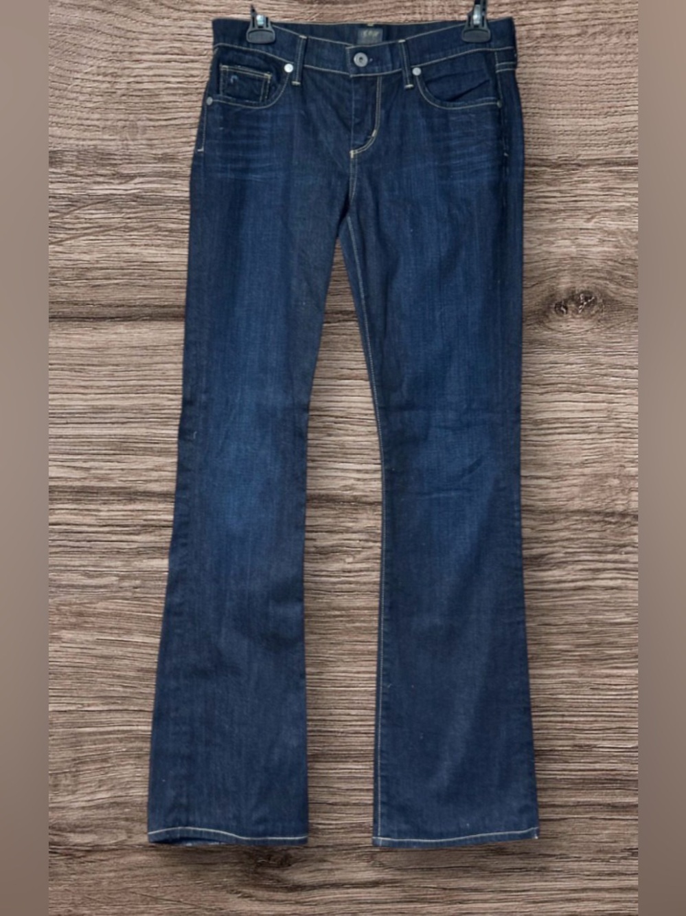 Citizens Of Humanity Women Jeans Kelly Low Rise Bootcut Size 25 Blue Denim